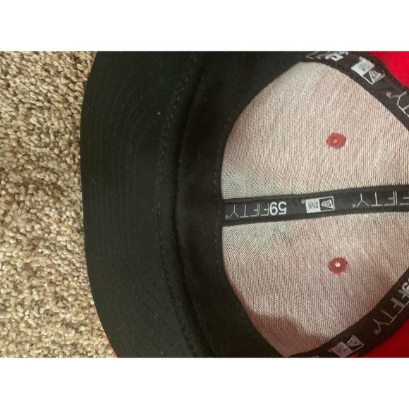 Saint Louis Cardinal Official on Field Cap Size 7 Fitted 55.8 CM New Era - Picture 7 of 7